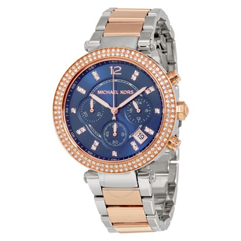 michael kors mettalic blue watch|mike eps watches with bling.